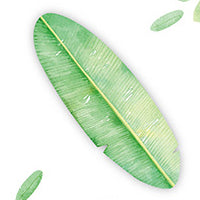 Wholesale Paper Simulation Leaf Convenience Stickers